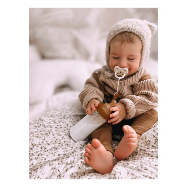 Natural Rubber Physiological Pacifiers - Set of 2 | Cream