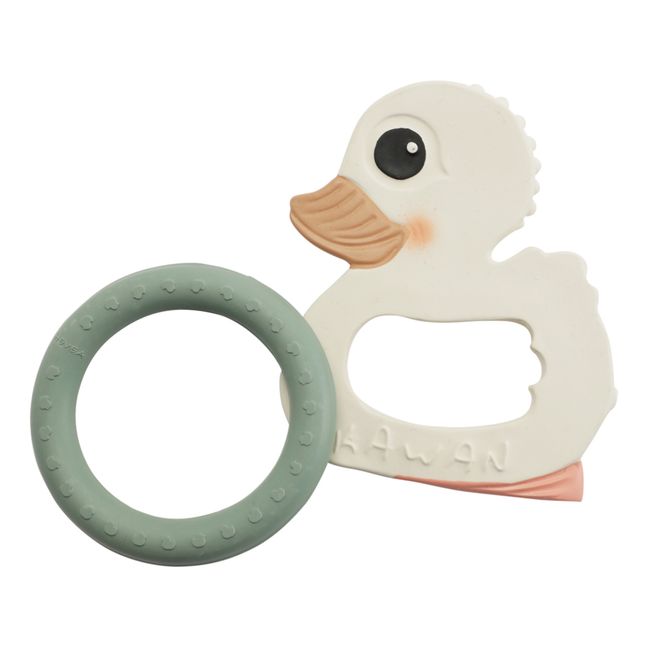 Kit calmante - Set de 2 juguetes para la dentición | Verde Almendra