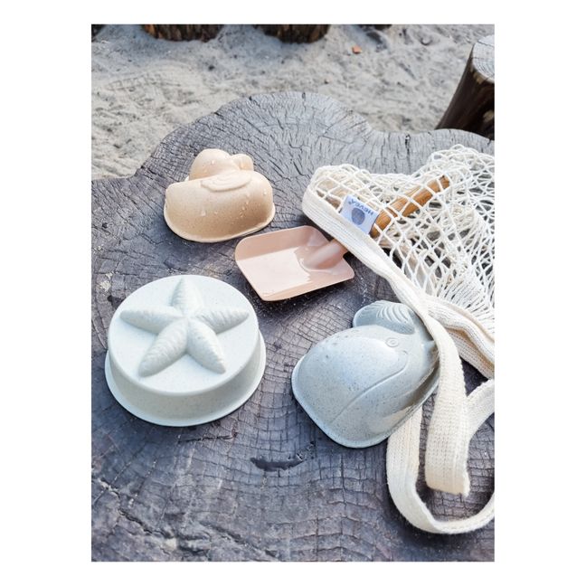 Kit di giocattoli da spiaggia in gomma naturale riciclata