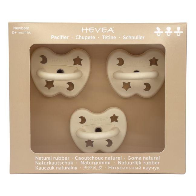 Pack découverte de 3 tétines | Crème