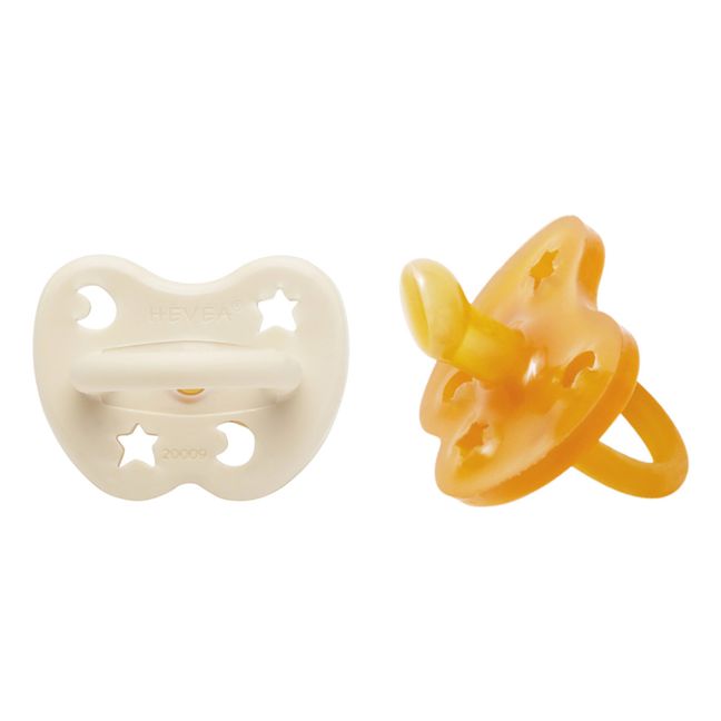 Natural Rubber Physiological Pacifiers - Set of 2