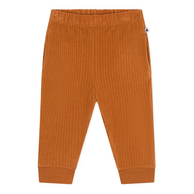Pantalon en Velours Souple | Rust