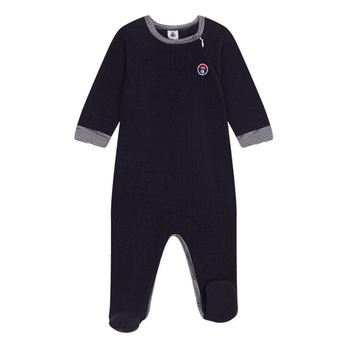 Pijama Terry Bouclette | Azul Marino- Imagen del producto n°0