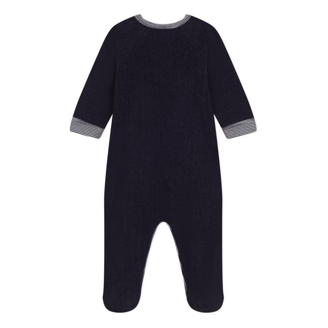 Pyjama Eponge Bouclette | Bleu marine