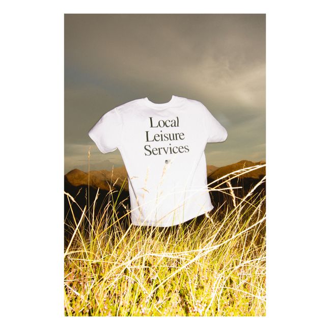 T-shirt Leisure Services | Blanc