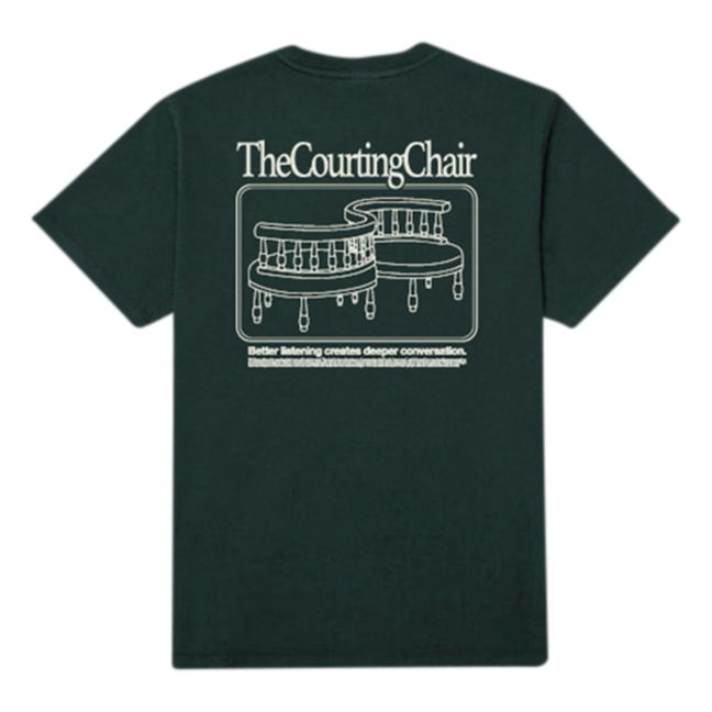 T-shirt Courting Chair | Vert foncé