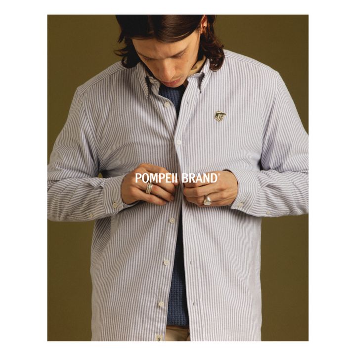 Camicia Emilio Oxford | Bianco- Immagine del prodotto n°2