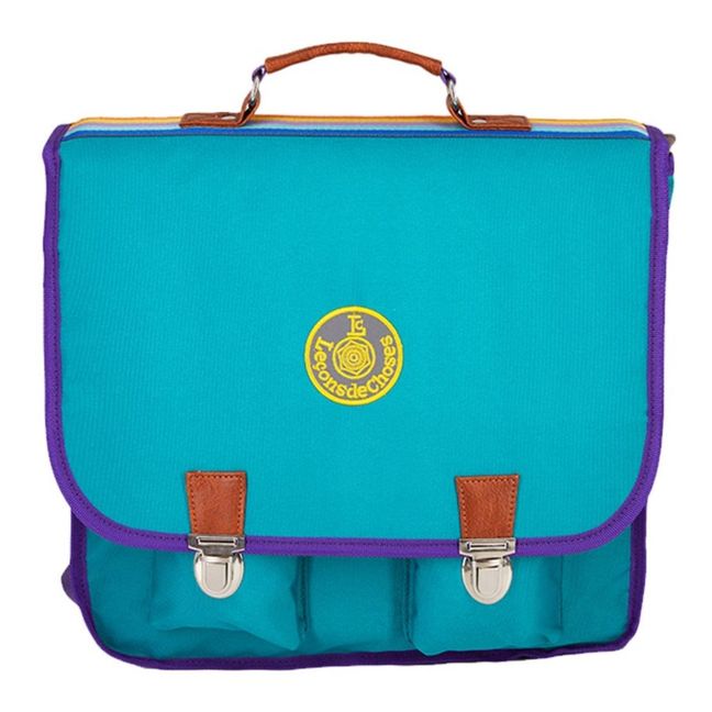 Le ons de choses Cartable School Bag Small Bleu Smallable