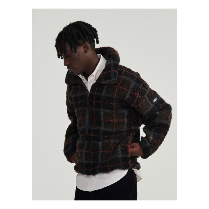 Forro polar Sherpa Zip | Negro- Imagen del producto n°4