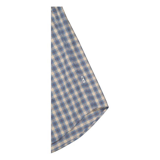 Deon 5465 Camisa a cuadros de algodón orgánico | Crudo