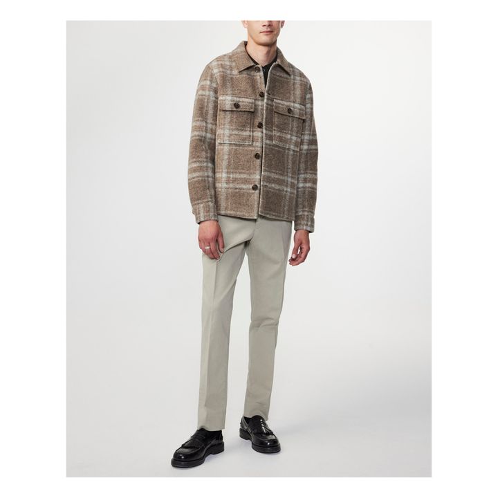 Wilas 8267 Giacca a quadri in lana | Camel- Immagine del prodotto n°1