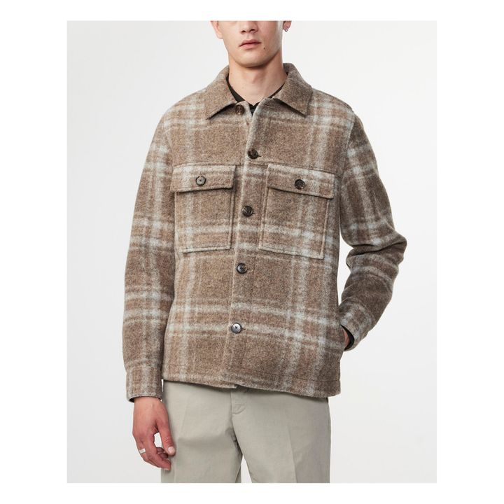 Wilas 8267 Giacca a quadri in lana | Camel- Immagine del prodotto n°2