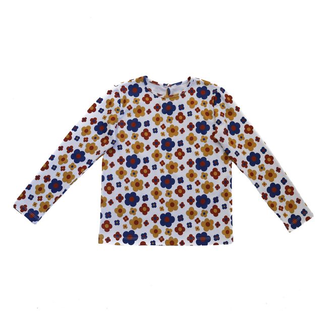 T-Shirt Flower | Blu