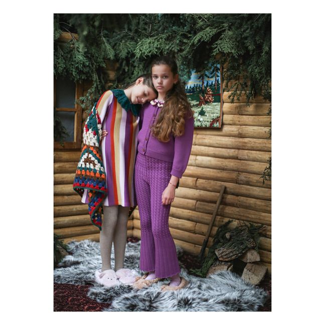 Kalinka - Elissa Handmade Merino Sweater - Pink | Smallable