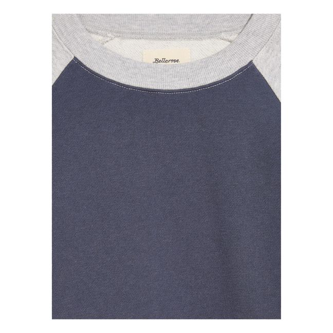 Sweat Colorblock Fortino | Gris chiné