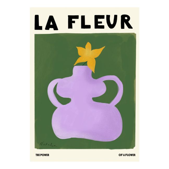 Affiche La fleur