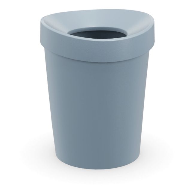 Poubelle de bureau Happy en matière recyclé | Azzurro