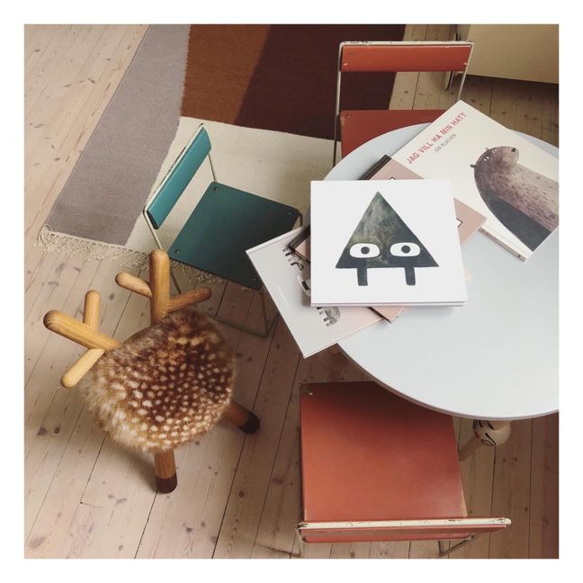 Bambi Stuhl aus Eiche und Nussbaumholz bei Takeshi Sawada