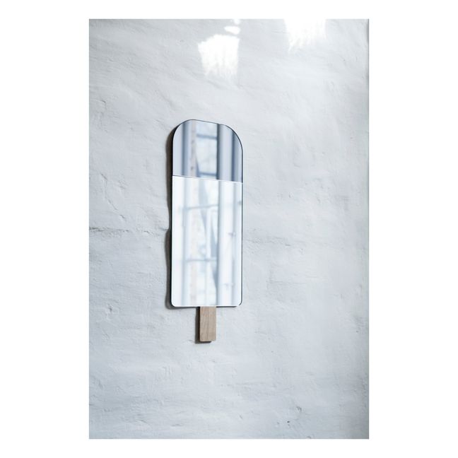 Miroir Ice Cream par Tor & Nicole Vitner Servé | Gris