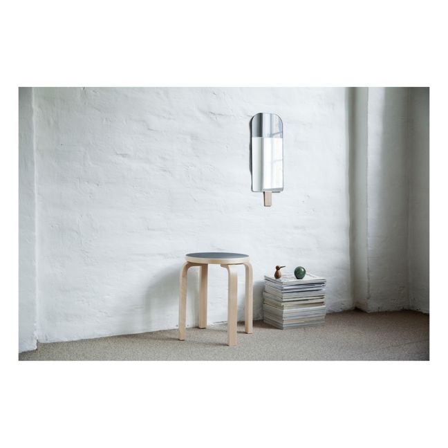 Miroir Ice Cream par Tor & Nicole Vitner Servé | Gris