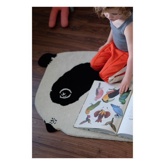 Panda Woolen Rug 