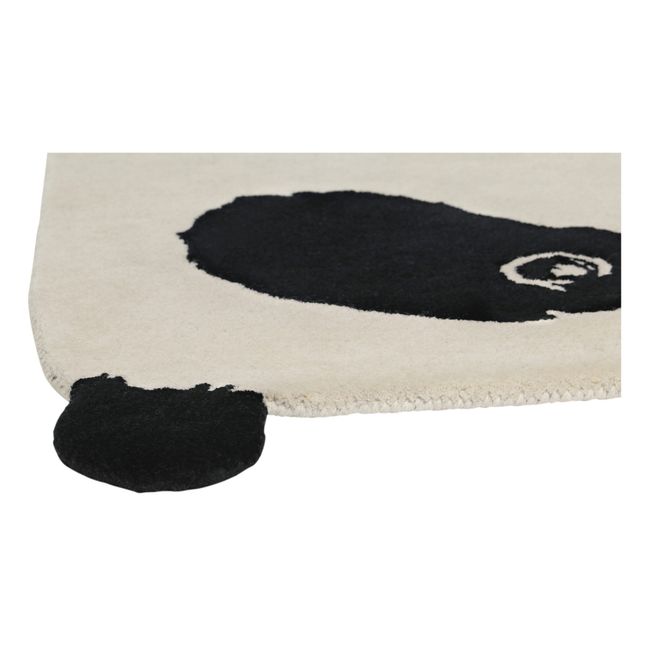 Teppich aus Wolle Panda