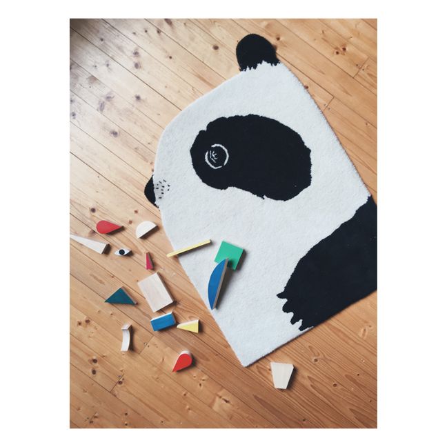 Panda Woolen Rug 