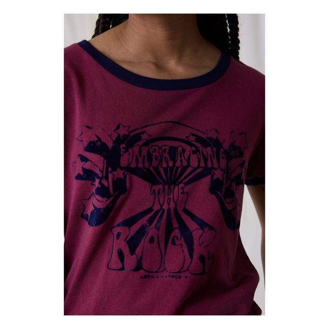 T-Shirt Toro Embracing Coton Bio | Bordeaux