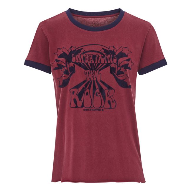 T-Shirt Toro Embracing Coton Bio | Bordeaux