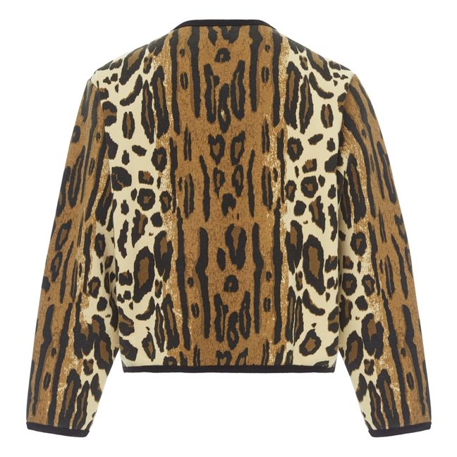 Chaqueta de punto polar Sonar Safari | Leopardo