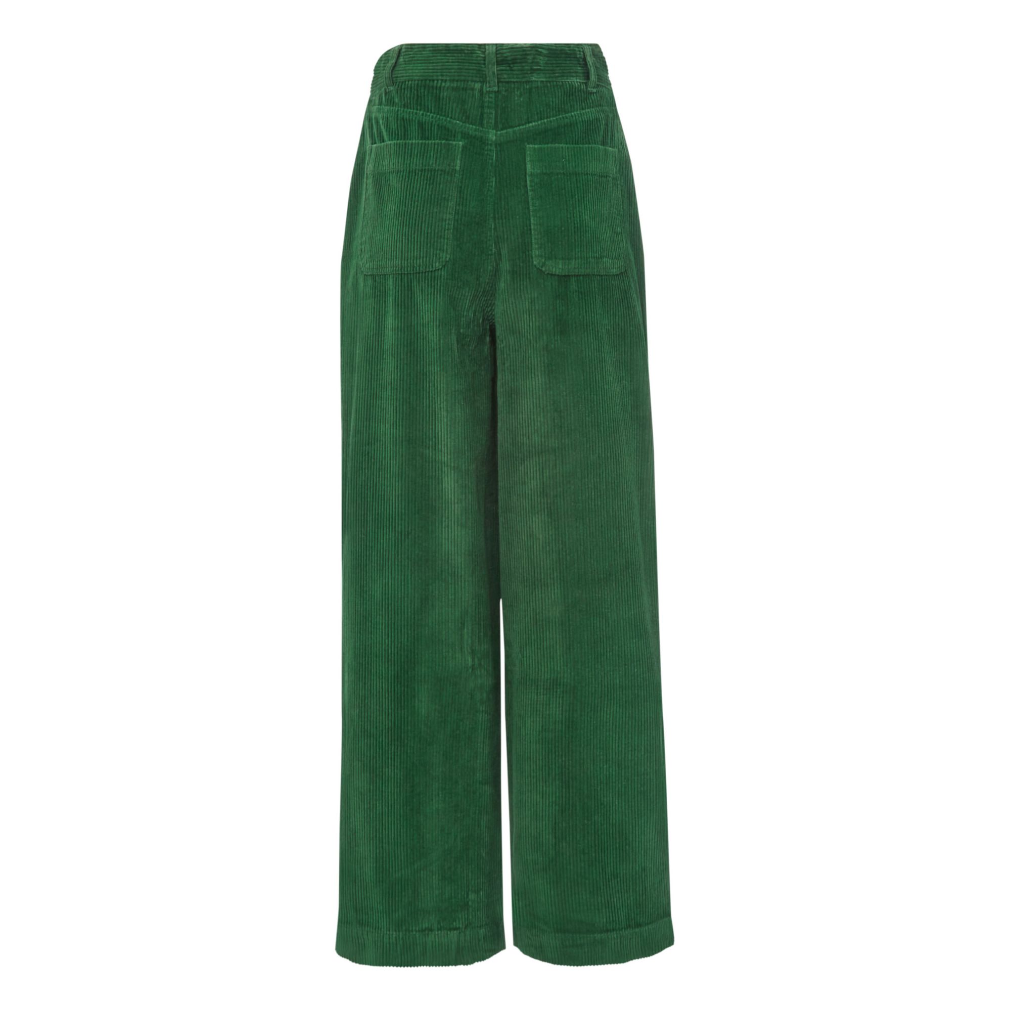 Emerald green corduroy sales pants