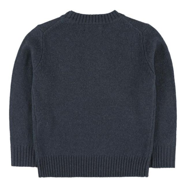 Pullover Wolle Titto | Navy