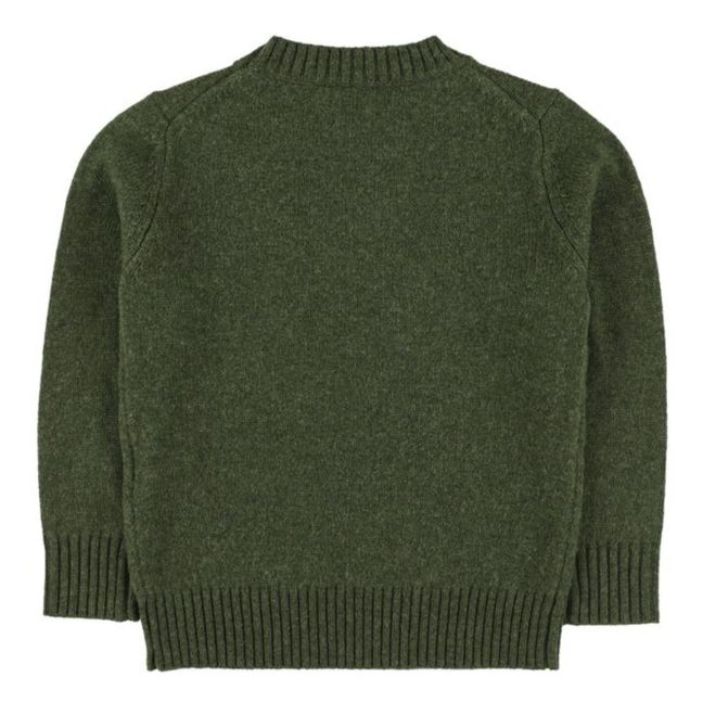 Pull Laine Titto | Vert kaki