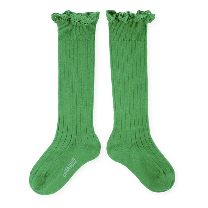 Socken Josephine x Smallable | Jadegrün- Produktbild Nr. 0