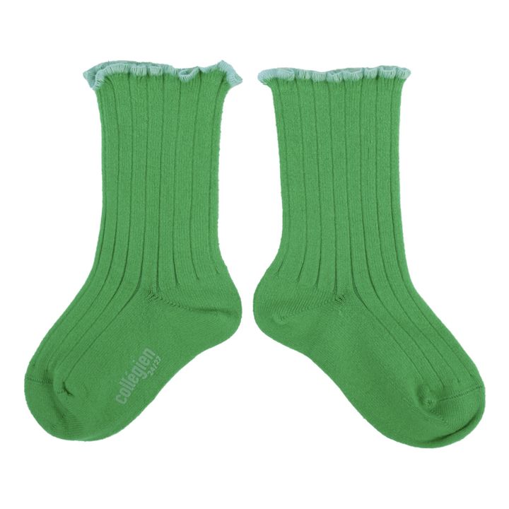 Socken Delphine | Jadegrün- Produktbild Nr. 0