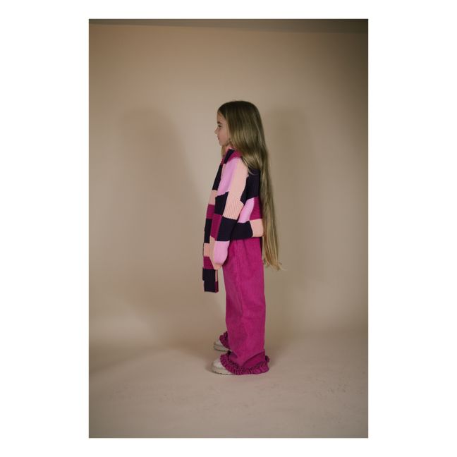 Echarpe Patchy | Pink
