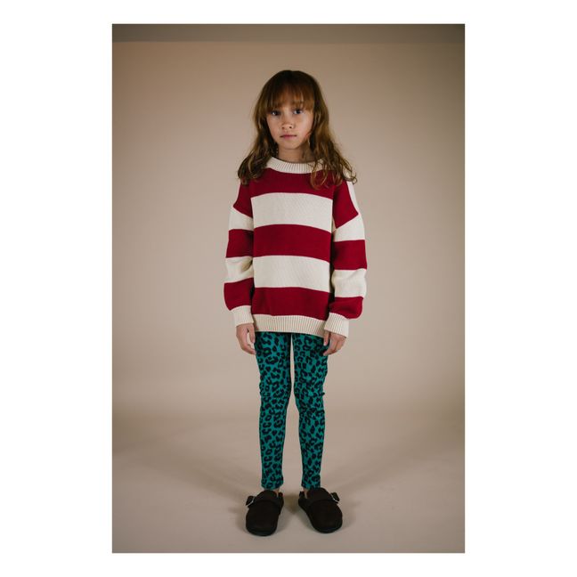 Leggings Leopard | Grün