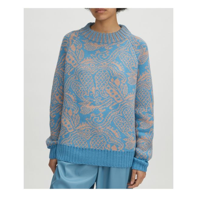 Maglione Strada Alpaca | Azzurro