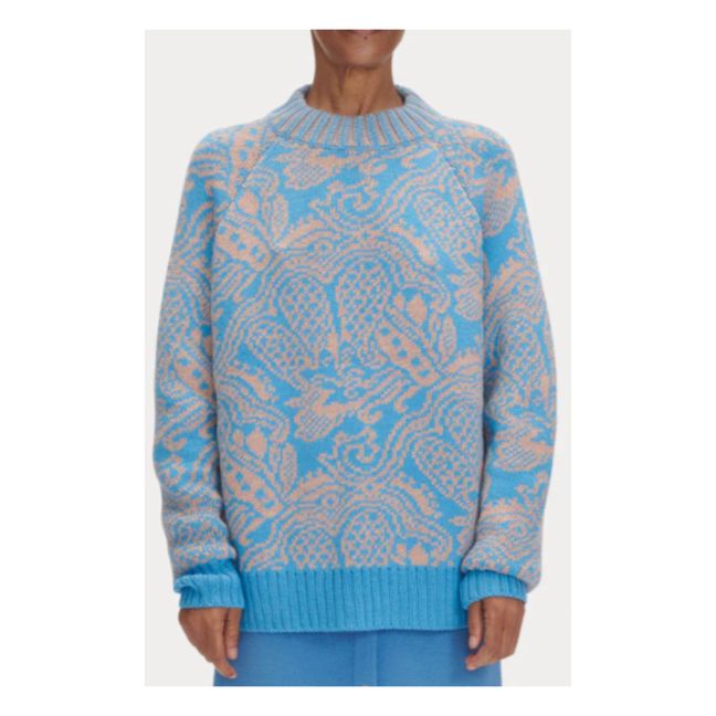 Maglione Strada Alpaca | Azzurro