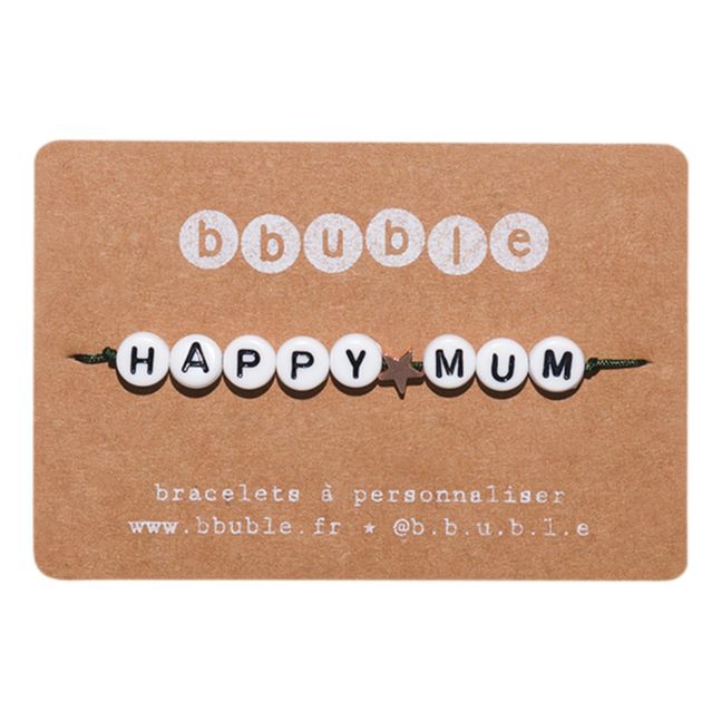 Pulsera Happy Mum | Dorado