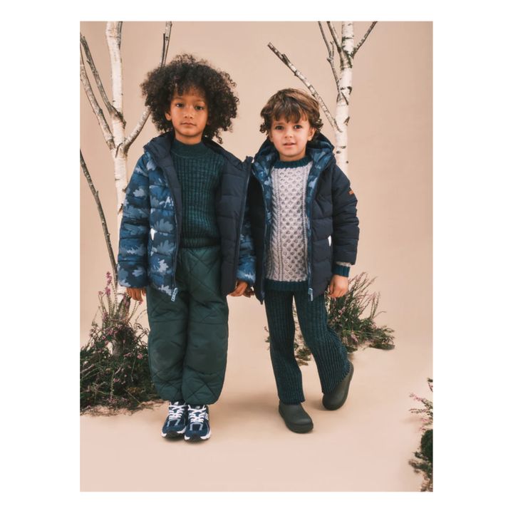 Reversible Daunenjacke Recycled | Navy- Produktbild Nr. 3