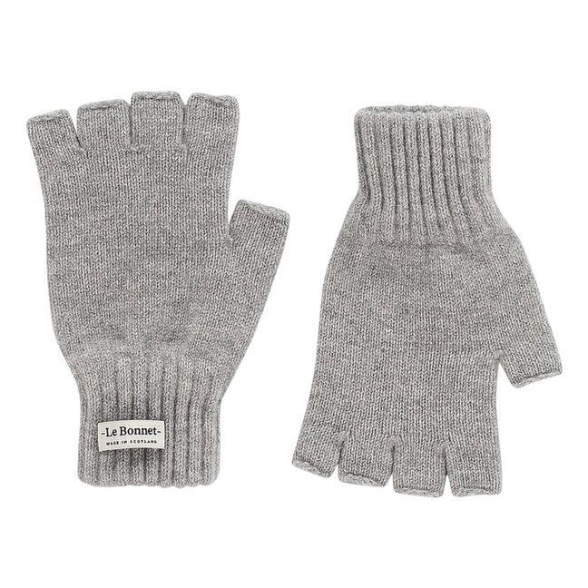 Wool and Angora mittens | Grey