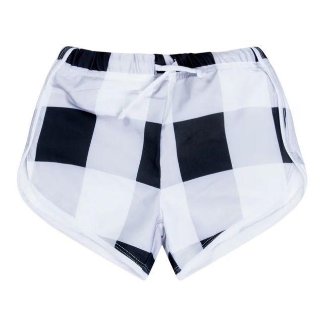 Flamands Vichy UV Protection Swim Shorts | Black
