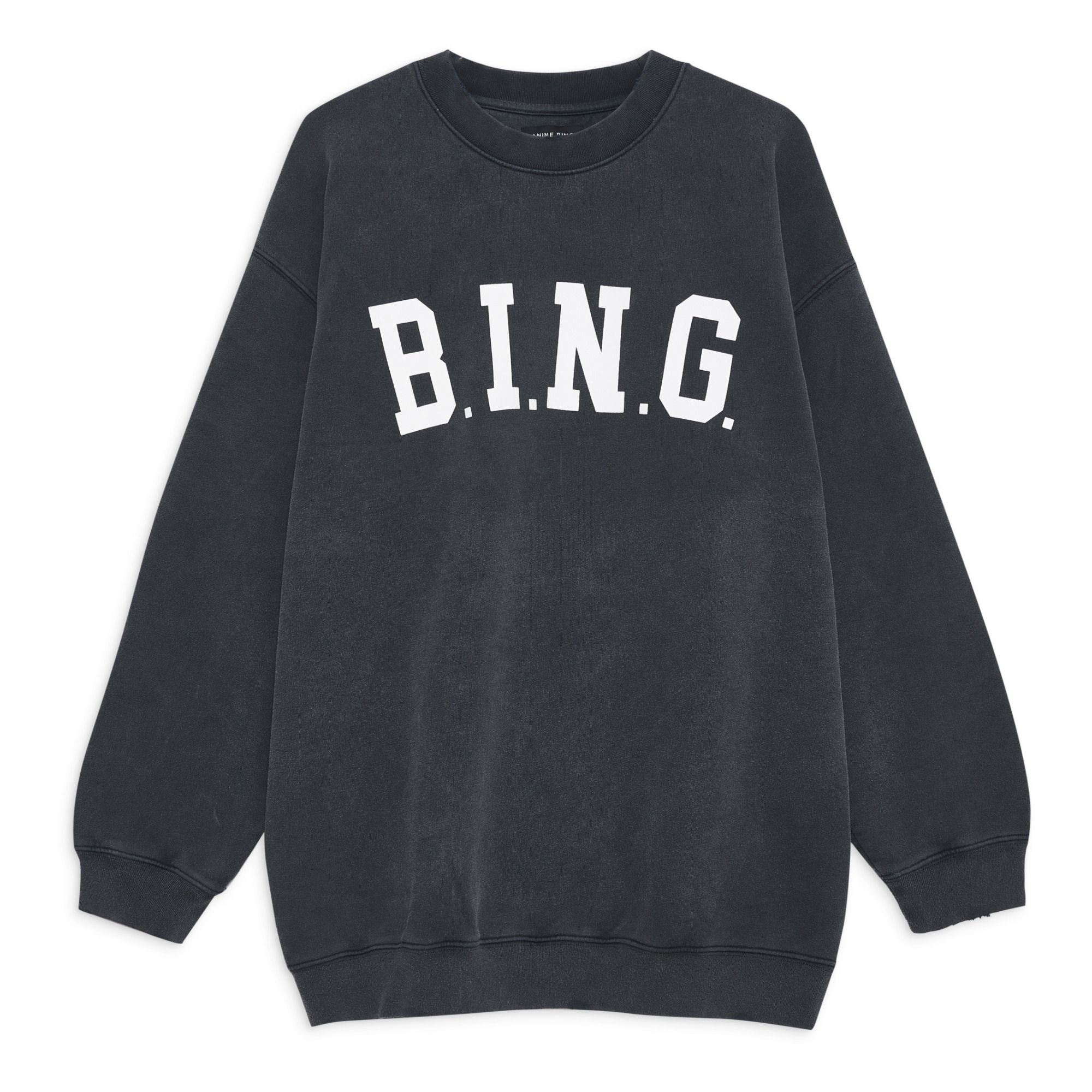 Tyler Bing organic cotton sweatshirt Black