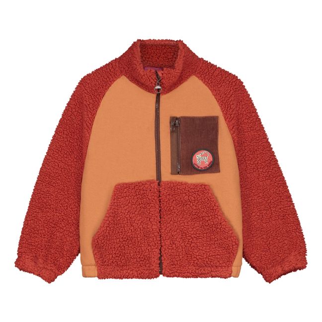 Sherpa Max Organic Cotton Jacket | Red