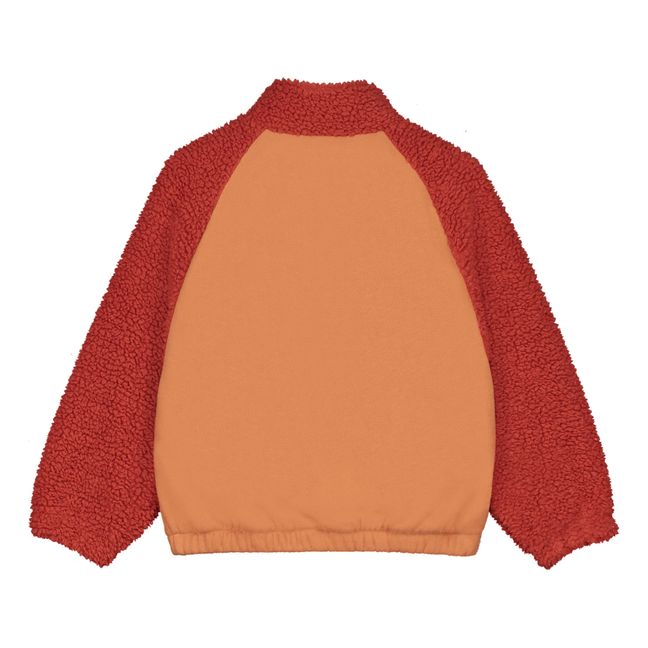 Veste Coton Bio Sherpa Max | Rouge