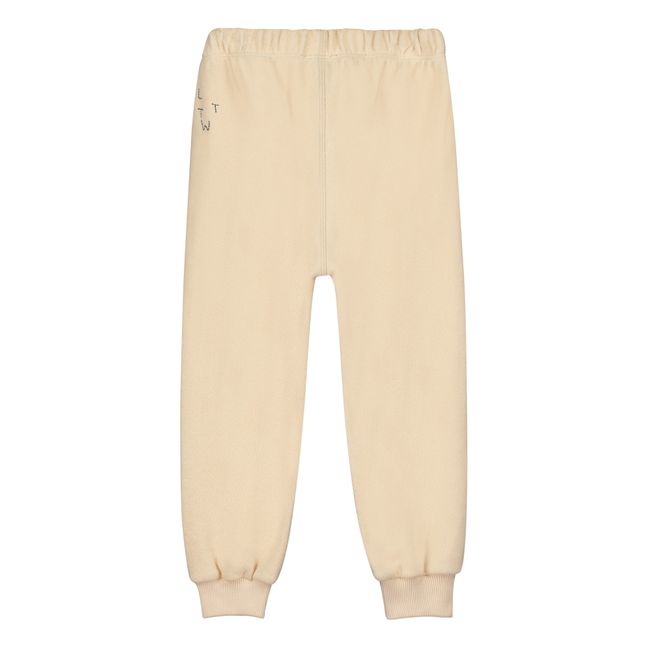Jogger Polaire Coton Bio Neo | Crème