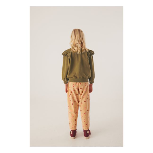 Sweat Coton Bio Colerette Candy | Olive