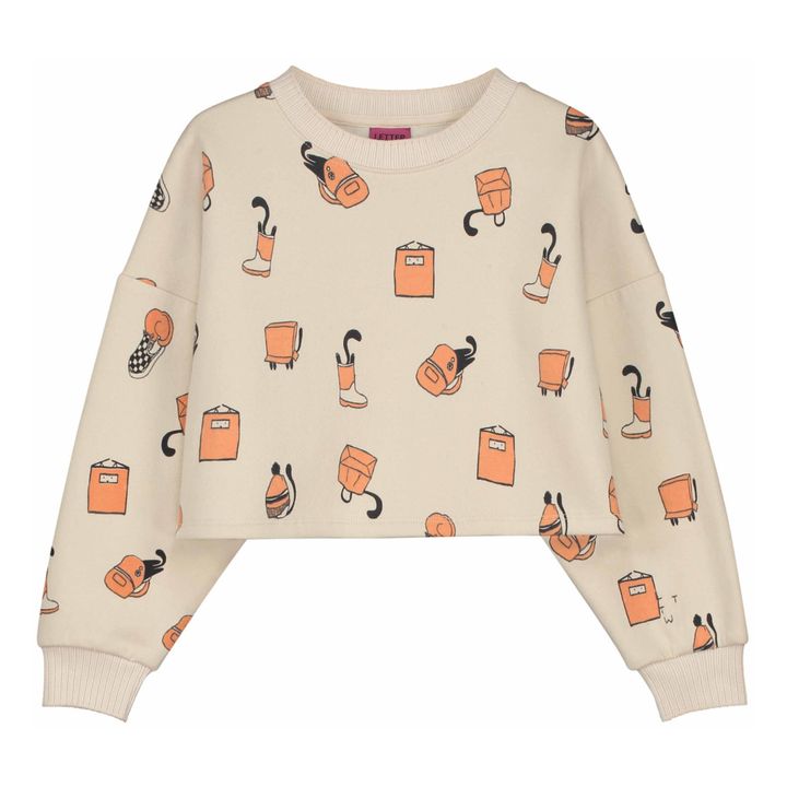 Sweatshirt aus Bio-Baumwolle Tinkerbell | Cremefarben- Produktbild Nr. 0