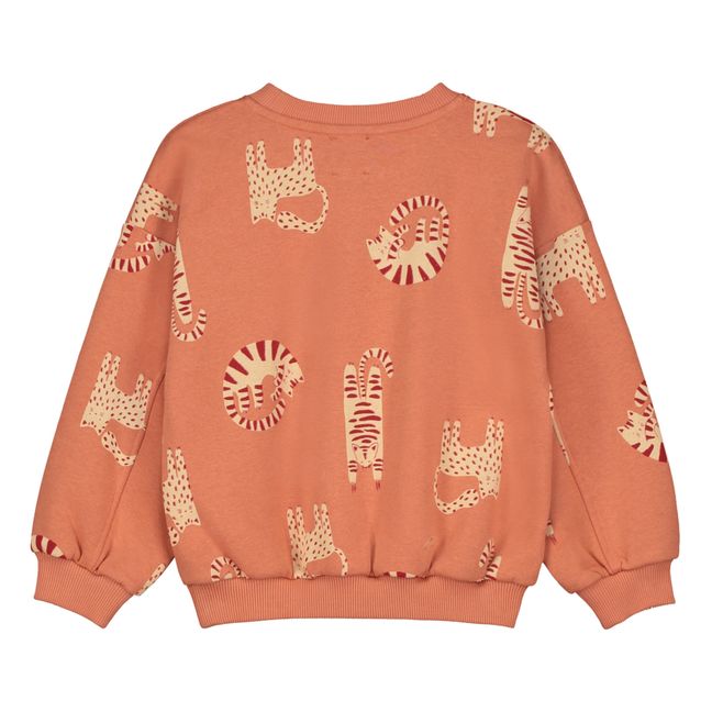 Sweat Coton Bio Rudy | Orange